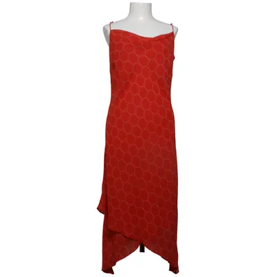 Långklänning (Röd, Vit) från Planet Polyester