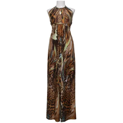 Halterneck dress (Brown, Multicolored) from Lise Sandahl Elastane, Polyester