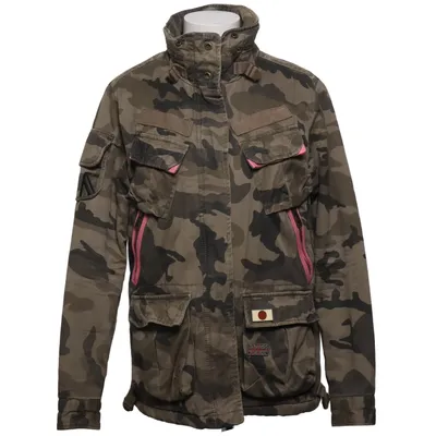 Jagtjakke (Grøn, Pink, Grå) fra Superdry Bomuld, Polyester
