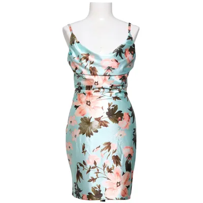Jurk (Groen, Roze, Bruin) van Wal G Elastaan, Polyester