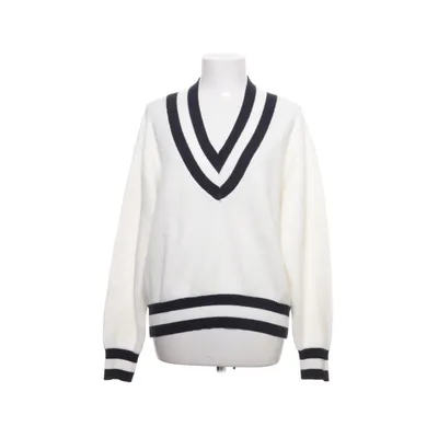 Pullover (Vit, Svart) från Mango Polyamid, Polyester, Viskos