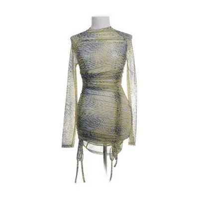 Dress (Yellow, Blue, White) from Made in The UK Elastane, Polyester