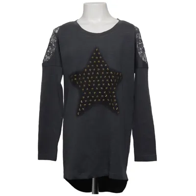 Lange mouwen shirt (Grijs) van Next Level Katoen