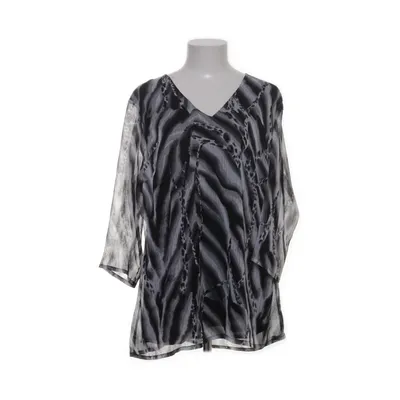Blouse (Black, White, Gray) from Ambria Polyester