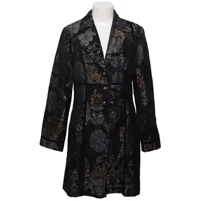 Frakke (Sort, Flerfarvet) fra Elinette Akryl, Polyester