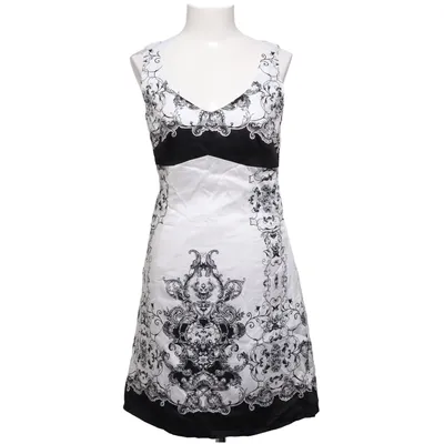 Klänning (Vit, Svart) från Orsay Bomull, Polyester