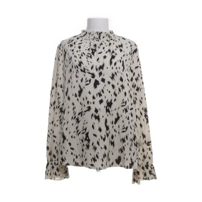 Blus (Svart, Beige) från Shein Polyester