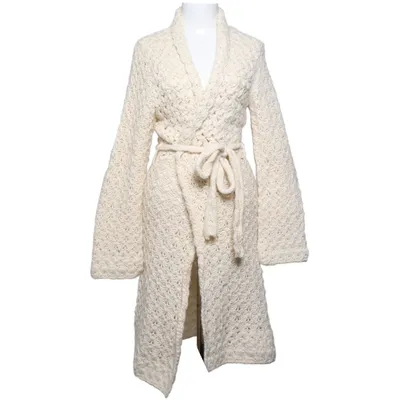 Cardigan (Hvid) fra Noa Noa Akryl, Alpacauld