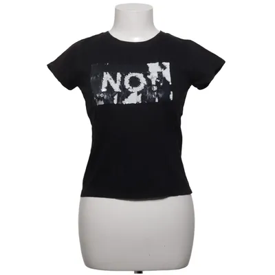 T-shirt (Zwart) van Wow Katoen