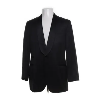 Smoking blazer (Zwart) van Lars Wallin Wol, Viscose