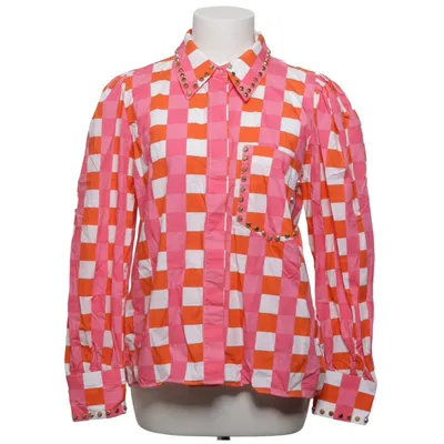 Skjorte (Pink, Orange, Hvid) fra Uterqüe Bomuld