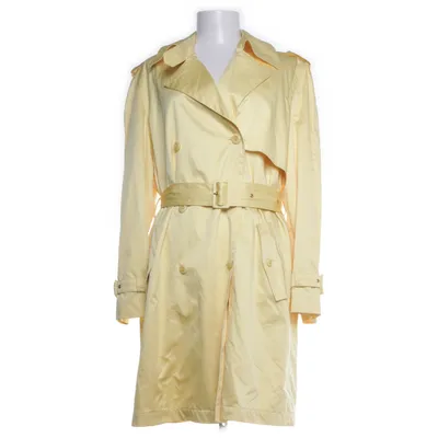 Trenchcoat (Gul) fra Escada by Margaretha Ley Polyester, Nylon