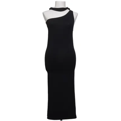 Maxi jurk (Zwart) van PrettyLittleThing Katoen, Elastaan