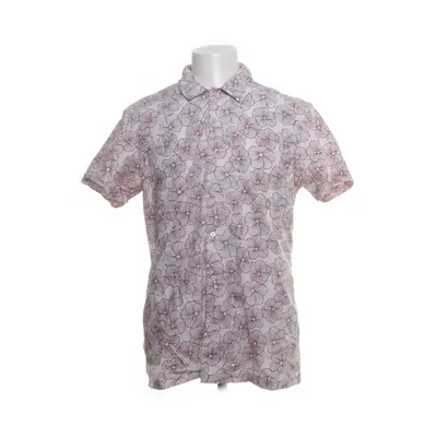 Kortärmad skjorta (Vit, Röd) från Heritage Bomull