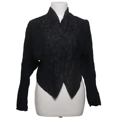 Blouse (Noir) de Hagenfeldt Polyamide, Polyester, Viscose