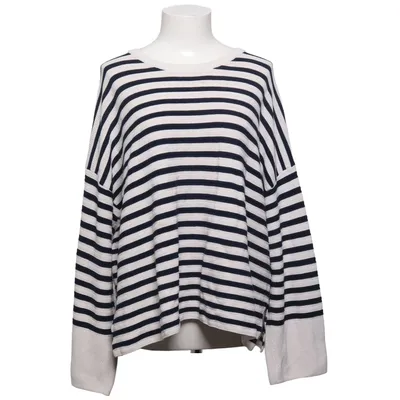 Tröja (Beige, Blå) från XLNT by KappAhl Akryl, Bomull