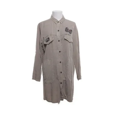 Skjortklänning (Grå, Beige) från JOT Lyocell