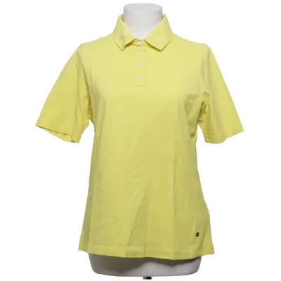 Polo shirt (Yellow, White) from Walbusch Cotton