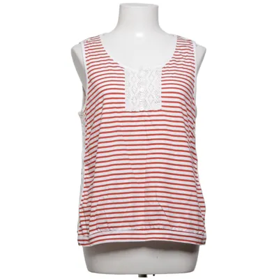Tank Top (Red, White) from Alain Manoukian Cotton