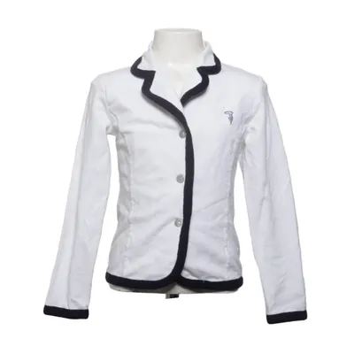 Blazer (Wit, Zwart) van Trussardi Katoen, Elastaan