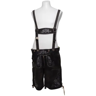 Pantalon en cuir traditionnel (Marron) de Shimmer Cuir