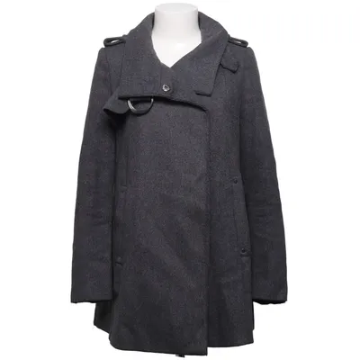 Jas (Grijs) van Mango Collection Acetaat, Polyamide, Wol