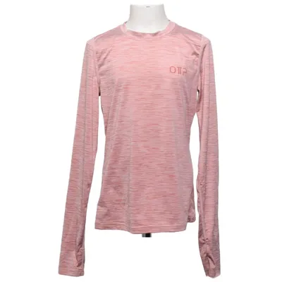 Långärmad t-shirt (Rosa, Vit) från OTP Young Elastan, Polyester