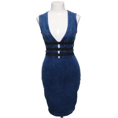 Robe en jean (Bleu) de Chiara Élasthane, Polyester