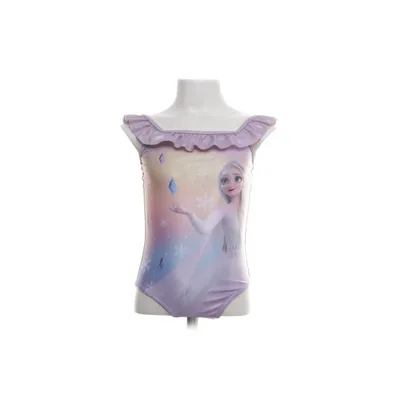 Swimsuit (Purple, Multicolored) from Frozen Elastane, Polyester