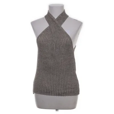 Haltertop (Grijs) van Massimo Dutti