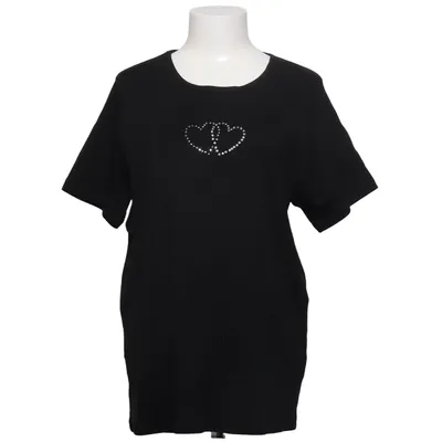 T-shirt (Noir) de Plus Free Form Coton