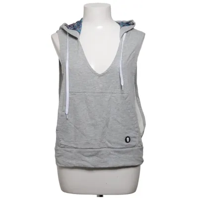 Short sleeve hoodie (Gray, Multicolored) from 69Slam Cotton