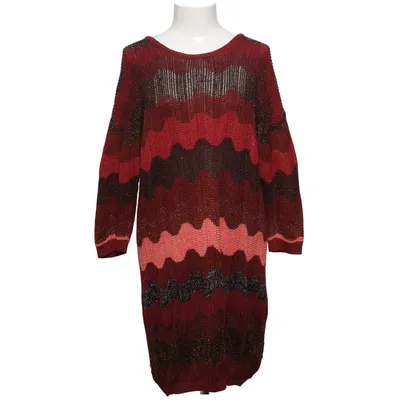 Kjole (Rød, Pink, Brun, Flerfarvet) fra Missoni Lindex Akryl, Bomuld