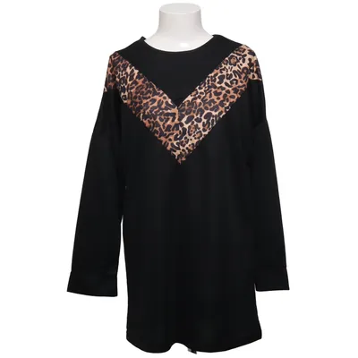 Tunic (Black, Brown, Multicolored) from Tofisa Elastane, Polyester
