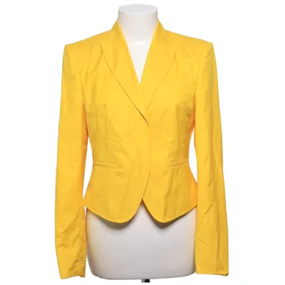 Blazer (Geel) van St Emile Acetaat, Cupro, Elastaan, Polyester