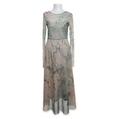 Maxi dress (Beige, Multicolored) from H&M Trend Polyester, Elastane