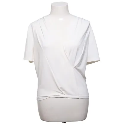 Blouse portefeuille (Blanc) de Three Sixty Five Élasthane, Polyester