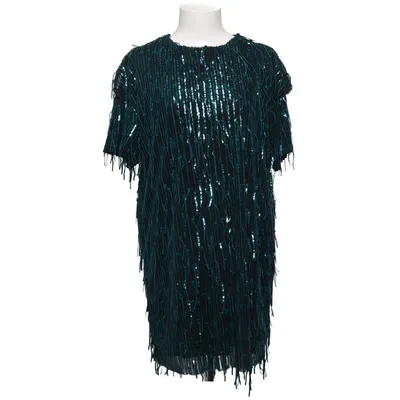 Kjole (Grøn, Sort) fra Zara Viscose