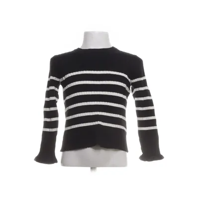 Sweater (Black, White) from H&M Polyamide, Viscose