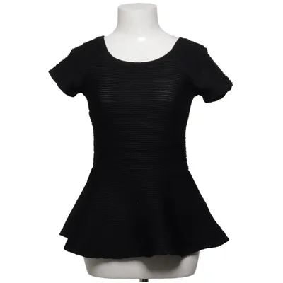 Peplum top (Zwart) van Zara W&B Collection Polyester