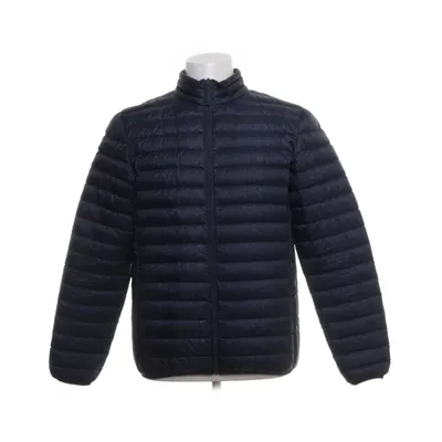 Down jacket (Blue, Multicolored) from Frederik Anderson Copenhagen Down, Nylon, Polyester