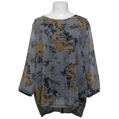 Blus (Svart, Vit, Gul, Flerfärgad) från MXO Polyester, Viskos