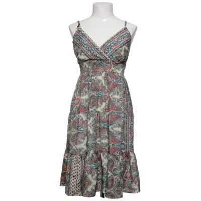 Långklänning (Beige, Röd, Turkos) Polyester