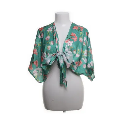 Wrap top (Green, Multicolored) from Copperose Polyester