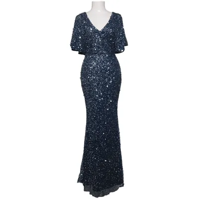 Avondjurk (Blauw, Zilver) van Beauut Polyester