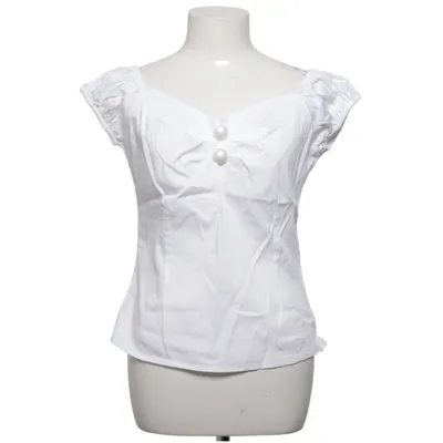 Top (White) from Collectif Cotton, Elastane