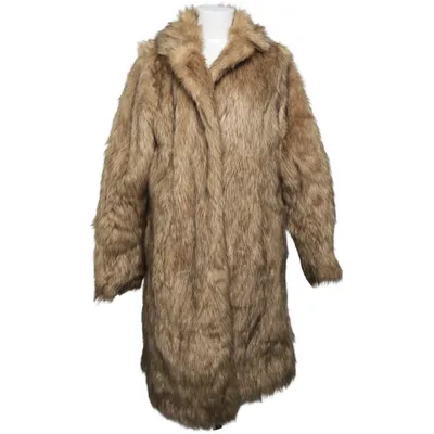 Vinterkappa (Beige) från Boohoo Tall Akryl, Polyester