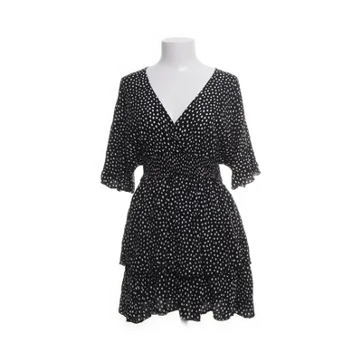 Dress (Black, White) from Amisu Viscose