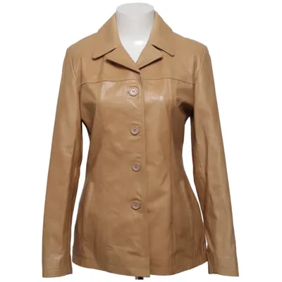 Lederjacke (Beige) von Rocco Barocco Leder, Polyester