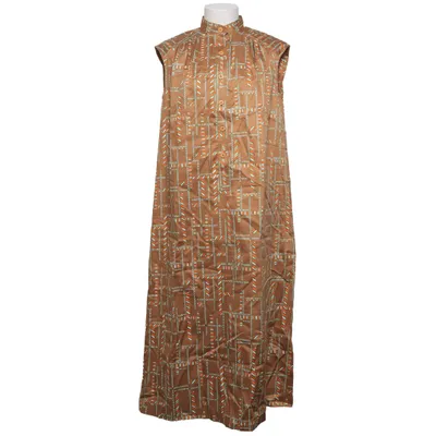 Robe (Marron, Multicolore) de Handmade